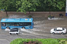 Heavy Rain Hit Qingdao