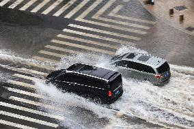 Heavy Rain Hit Qingdao