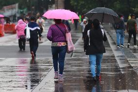 Rains In Mexico City