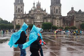 Rains In Mexico City