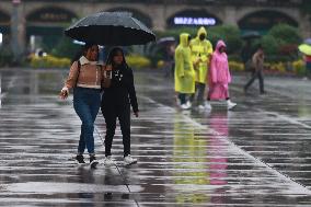 Rains In Mexico City