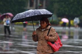 Rains In Mexico City