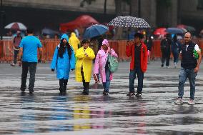 Rains In Mexico City