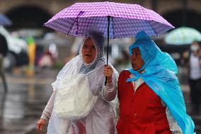 Rains In Mexico City