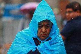 Rains In Mexico City