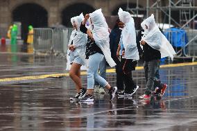 Rains In Mexico City