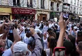 Paris 2024 - Olympic Games Torch Relay At Belleville - Paris