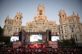 UEFA European Football Championship - Spain Celebration UEFA Euro 2024 Win