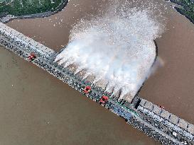 Three Gorges Dam Flood Discharge - China