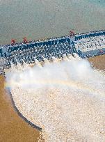 Three Gorges Dam Flood Discharge - China