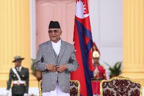 KP Sharma Oli Sworn-in As Nepali Prime Minister For Fourth Time