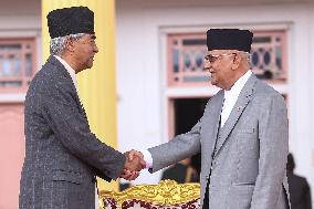 KP Sharma Oli Sworn-in As Nepali Prime Minister For Fourth Time