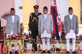 KP Sharma Oli Sworn-in As Nepali Prime Minister For Fourth Time