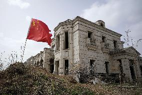 Half-constructed luxury home in Shenyang