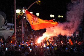 Players Celebrate Euro 2024 Win - Madrid