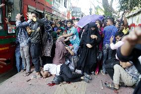 Dozens Injured In Clashes As Students Protest Job Quotas - Dhaka