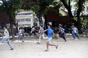 Dozens Injured In Clashes As Students Protest Job Quotas - Dhaka