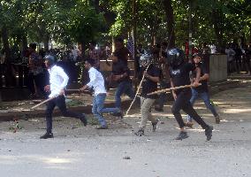 Dozens Injured In Clashes As Students Protest Job Quotas - Dhaka