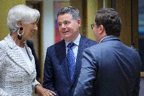 Christine Lagarde Meeting - Brussels