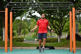 French Coach Mounir Biba Trains Chinese Breakdancers