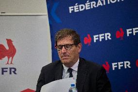 FFR President Florian Grill Holds A Press Conference - Marcoussis