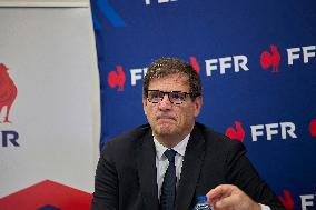 FFR President Florian Grill Holds A Press Conference - Marcoussis