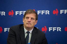 FFR President Florian Grill Holds A Press Conference - Marcoussis