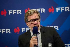 FFR President Florian Grill Holds A Press Conference - Marcoussis