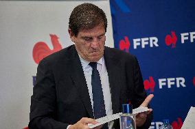 FFR President Florian Grill Holds A Press Conference - Marcoussis