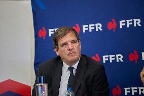 FFR President Florian Grill Holds A Press Conference - Marcoussis