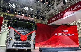 CHINA-JILIN-CHANGCHUN-FAW JIEFANG-9 MILLIONTH VEHICLE (CN)