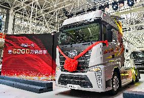 CHINA-JILIN-CHANGCHUN-FAW JIEFANG-9 MILLIONTH VEHICLE (CN)