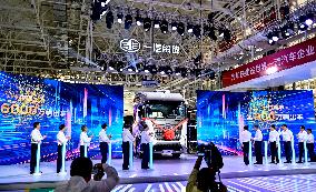 CHINA-JILIN-CHANGCHUN-FAW JIEFANG-9 MILLIONTH VEHICLE (CN)