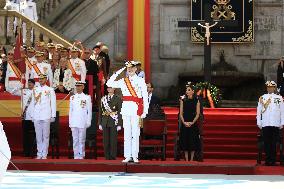 Royals Preside Over The Ceremony Of Delivery Of Royal Dispatches To The New Navy Officers In Marin