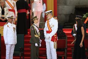 Royals Preside Over The Ceremony Of Delivery Of Royal Dispatches To The New Navy Officers In Marin