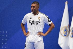 Spanish football La Liga match - Presentation of Real Madrid's new player Kilyan Mbappe