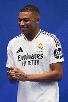 Spanish football La Liga match - Presentation of Real Madrid's new player Kilyan Mbappe