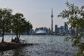 Skyline Of The City Of Toronto