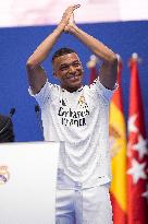 Spanish football La Liga match - Presentation of Real Madrid's new player Kilyan Mbappe