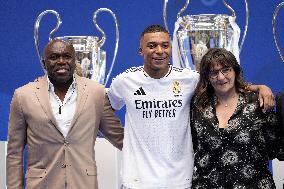 Spanish football La Liga match - Presentation of Real Madrid's new player Kilyan Mbappe