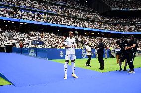 Spanish football La Liga match - Presentation of Real Madrid's new player Kilyan Mbappe