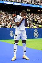Spanish football La Liga match - Presentation of Real Madrid's new player Kilyan Mbappe