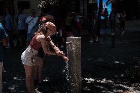 Heatwave In Greece