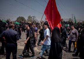 Iran's Shiite Muslims Commemorate The Mourning Day Of Ashoura