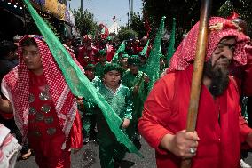 Iran's Shiite Muslims Commemorate The Mourning Day Of Ashoura