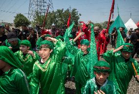 Iran's Shiite Muslims Commemorate The Mourning Day Of Ashoura