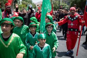 Iran's Shiite Muslims Commemorate The Mourning Day Of Ashoura