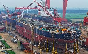 China Leads The Shipbuilding Industry