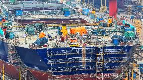 China Leads The Shipbuilding Industry