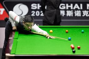 (SP)CHINA-SHANGHAI-SNOOKER-SHANGHAI MASTERS 2024(CN)